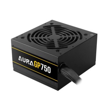 Gamdias AURA GP750 750W ATX12V v2.4 ne-modularni računalniški napajalnik s ploščtimi kabli (AURA GP750) 16230-04301-10011-G