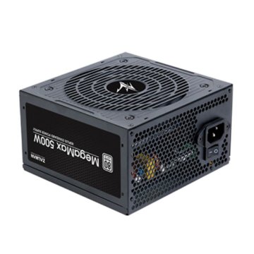 Zalman 500W 80+ MegaMax ZM500-TXII(V2) računalniški napajalnik (500W, vent. 120mm, Aktivni) ZM500-TXII(V2)