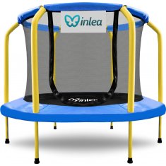 Inlea ULTIMATE jump trampolin 150 cm z notranjo zaščitno mrežo - modra