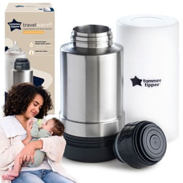 Tommee Tippee Tommee Tippee Travel Warm Potovalni grelnik stekleničk, prenosna termovka za mleko 500 ml