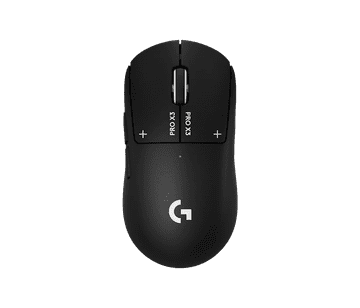 Logitech PRO X3 SUPERSTRIKE miška, brezžična, črna (910-007878)
