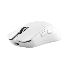 White Shark brezžična gaming miška AGAMEMNON, 30.000 DPI/8.000 Hz, bela