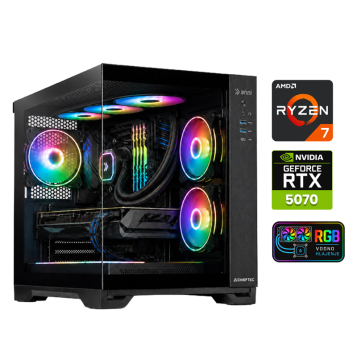 Anni Gamer Extreme računalnik, AMD Ryzen 7 7800X3D, 32GB, SSD2TB, RTX 5070, FreeDOS
