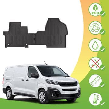J&J Automotive Eko preproge za Fiat Scudo 3 2022-nad 2kosi