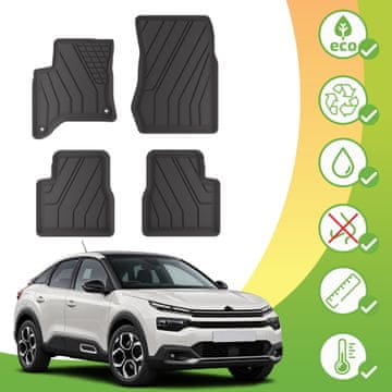 J&J Automotive Eko preproge za Citroen C4 Hybrid 2024-nad 4kosi