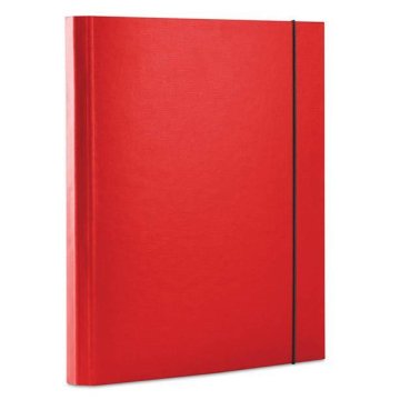 OFFICE products Škatla z zavihki in elastiko rdeča A4/30mm
