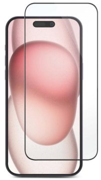 eSTUFF INFINITE iPhone 16 zaščita Celotno kritje, kaljeno steklo