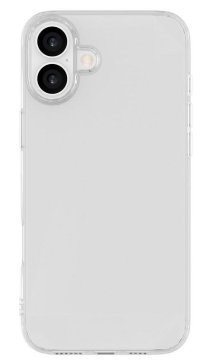 eSTUFF VIENNA iPhone 16 prozoren Ovitek, 100% recikliran TPU
