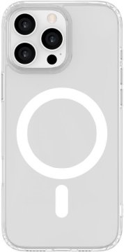 eSTUFF OSLO iPhone 16 Pro magnetni Prozoren, recikliran PC in TPU