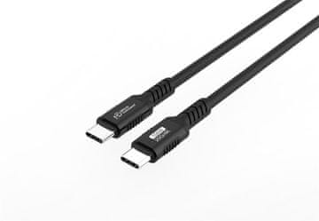 MicroConnect Premium USB4 Gen3x2 C-C kabel 3m 100W, 20Gbps, Liquid silicone