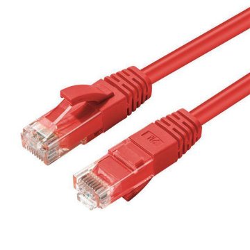 MicroConnect Kabel U/UTP CAT5e 1M Rdeč PVC Omrežni