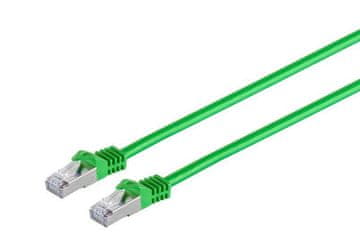 MicroConnect CAT7 S/FTP Omrežni Kabel 5m, Zelen