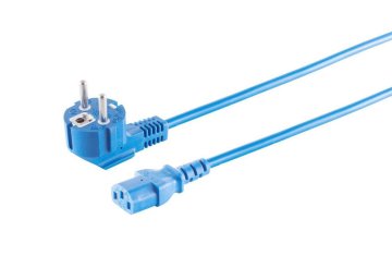 MicroConnect Napajani kabel Schuko - C13 1,8m Moder