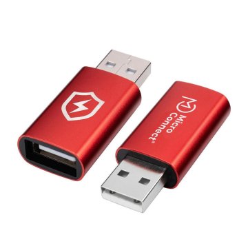 MicroConnect Varno polnjenje adapter USB A-A