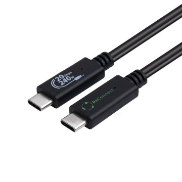 MicroConnect ReConnect USB C-C 3.2 Gen2x2 kabel 1.5m