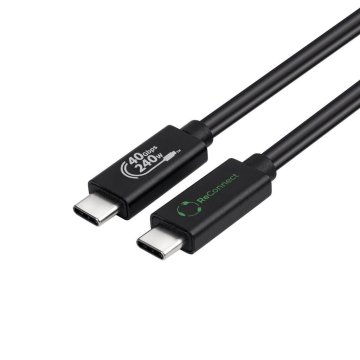 MicroConnect ReConnect USB C-C USB4 kabel 1m Gen 3x2