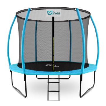 Inlea ULTIMATE jump trampolin 305 cm z notranjo zaščitno mrežo - svetlo modra