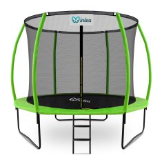 Inlea ULTIMATE jump trampolin 305 cm z notranjo zaščitno mrežo - svetlo zelena