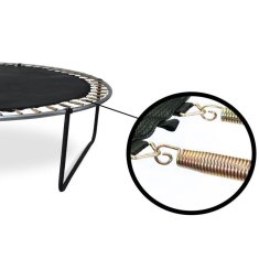 Inlea PREMIUM jump trampolin 366 cm z zunanjo zaščitno mrežo - siva