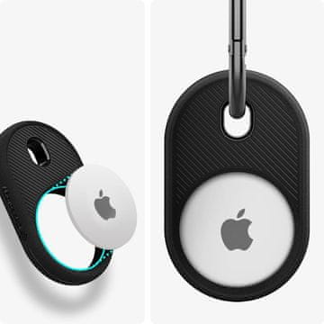 Spigen OVITEK CASEOLOGY VAULT ZA APPLE AIRTAG ZAŠČITNI OVITEK ZA AIRTAG MAT ČRN