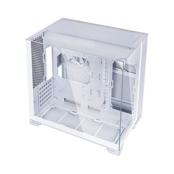Lian Li O11 Vision-M ohišje za računalnik Micro-ATX s kaljenim steklom, belo