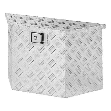 Northix Škatla za orodje prikolice aluminijasta za pritrditev na oje 700/380 x 240 x H420 mm