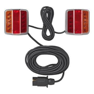 Northix Luči za prikolico LED z magneti 7,5+2,5M kabel