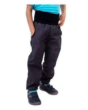 Jožánek Otroške softshell hlače brez flisa