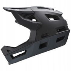 shumee Kolesarska čelada iXS Trigger FF črne barve, 58–62 cm, enduro, M/L