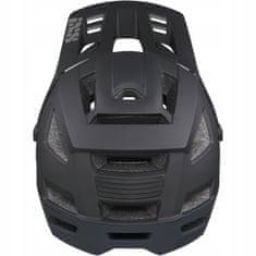 shumee Kolesarska čelada iXS Trigger FF črne barve, 58–62 cm, enduro, M/L