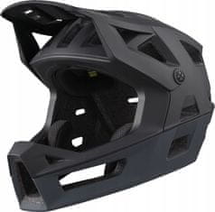 shumee Kolesarska čelada iXS Trigger FF črne barve, 58–62 cm, enduro, M/L