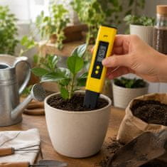 Elektronski pH-meter za pivo, vino, drozgo, fermentacijo vode ATC LCD
