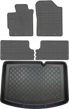 Toyota Yaris III Hatchback od 09.2011-08.2020 KOMPLET - gumijaste avtotesnine + zaščitna preproga za prtljažnik