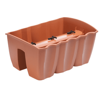 Prosperplast Balkonski lonec CROWN, terakotni cvetlični lonček, , 40 cm