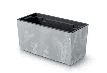 Prosperplast Urbicase Beton Effect betonski cvetlični lonec VISEČI 40 cm DUC400EW
