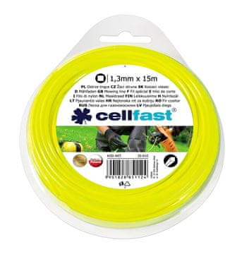 Cellfast Rezilo za rezanje, 1,3 mm x 15 m kvadratnih linij