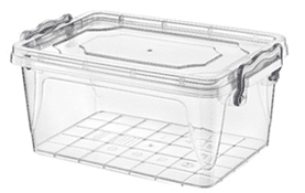 Hobby Life Pravokotna posoda s pokrovom MULTI BOX 1,5 l
