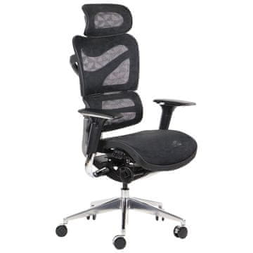 STEMA Ergonomski stol ErgoNew S7, sedež iz blaga