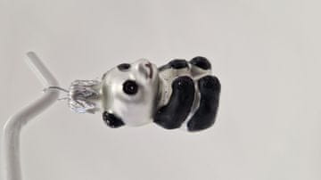 Eli Stekleni okrasek za božično drevo - Panda