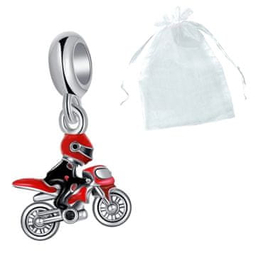 Chloé Obesek za motorno kolo, rdeč motor, čudovit obesek za darilo