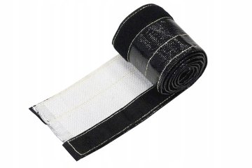 TurboWorks toplotni ščitnik za kabel 35 mm x 1 m črne barve