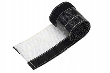 TurboWorks toplotni ščitnik za kabel 40 mm x 1 m črne barve