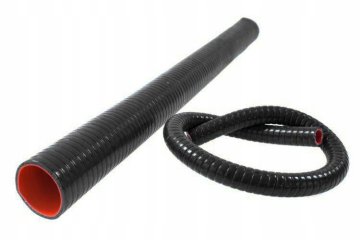 100 cm FLEX 57 mm ojačan TurboWorks PRO črn konektor