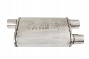 Zadnji sredinski dušilec TurboWorks LT 409SS 355 mm 76 mm