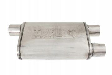 Zadnji sredinski dušilec TurboWorks LT 409SS 355 mm 70 mm