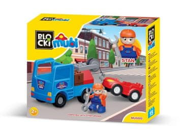 ICOM BLOCKI MUBI kocke - Velike pustolovščine - Pomoč na cesti