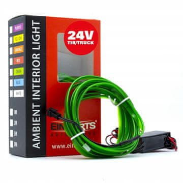 EPAL3M ZELENA LED OPTIČNA VLAKNA 3 METR 24V