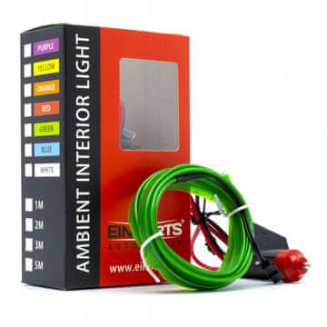 EPAL2M ZELENA LED OPTIČNA VLAKNA 2 METRA
