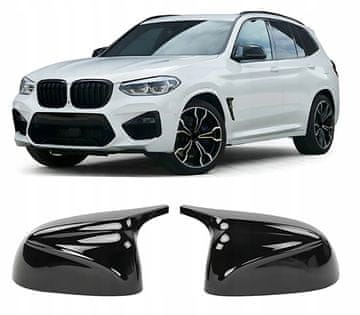 Ohišja stranskih ogledal za BMW G01 G02 G05 G06 G07 črna ABS