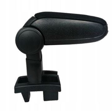 Naslon za roke Peugeot 307 2001-2008 črne barve, blago